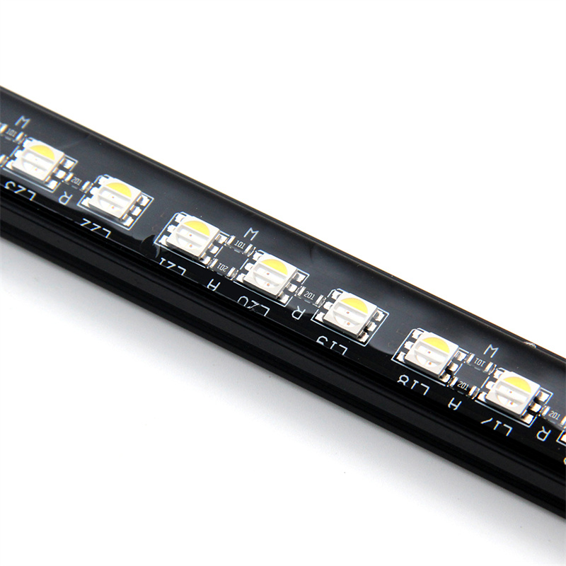 Tril Color White/Red/Amber Led Lights Strip IP67 Waterproof DC12V-15/30/50/60/90/100CM available