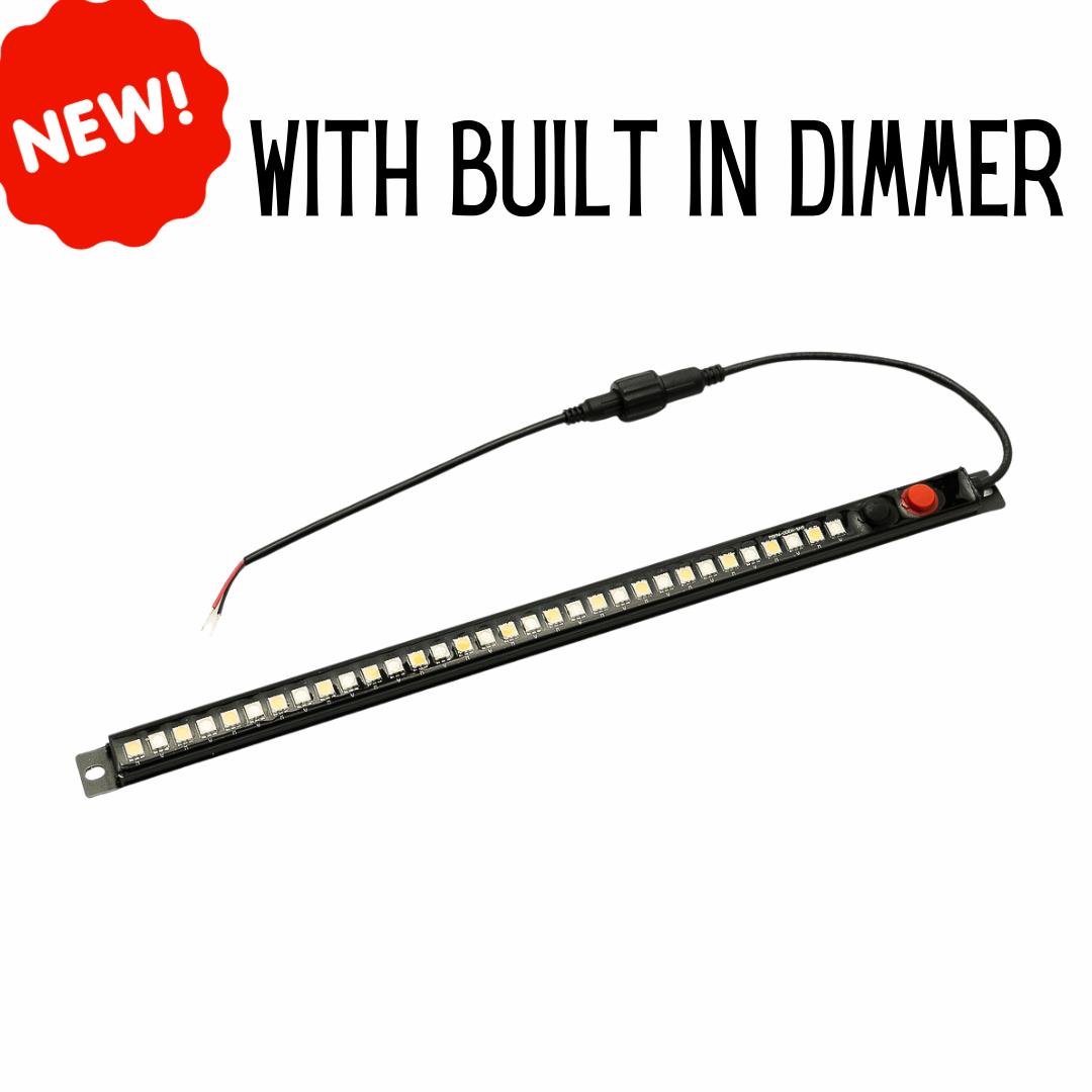 Inbuilt Dimmer Dual Color White/Red Led Strip Light IP67 Waterproof DC12V -15CM/30CM/50CM/60CM/90CM/100CM available