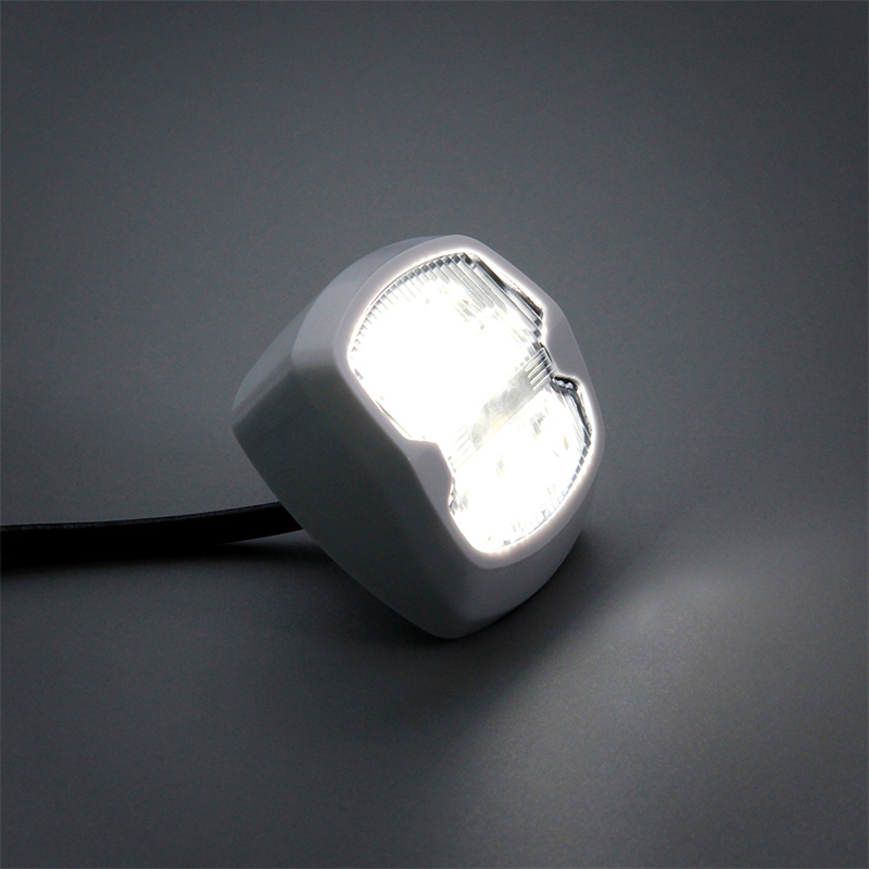 LW55 SMALLER SIZE MINI EXTERIOR WHITE AMBER LED WORK VECHILE LIGHTS 12V DC