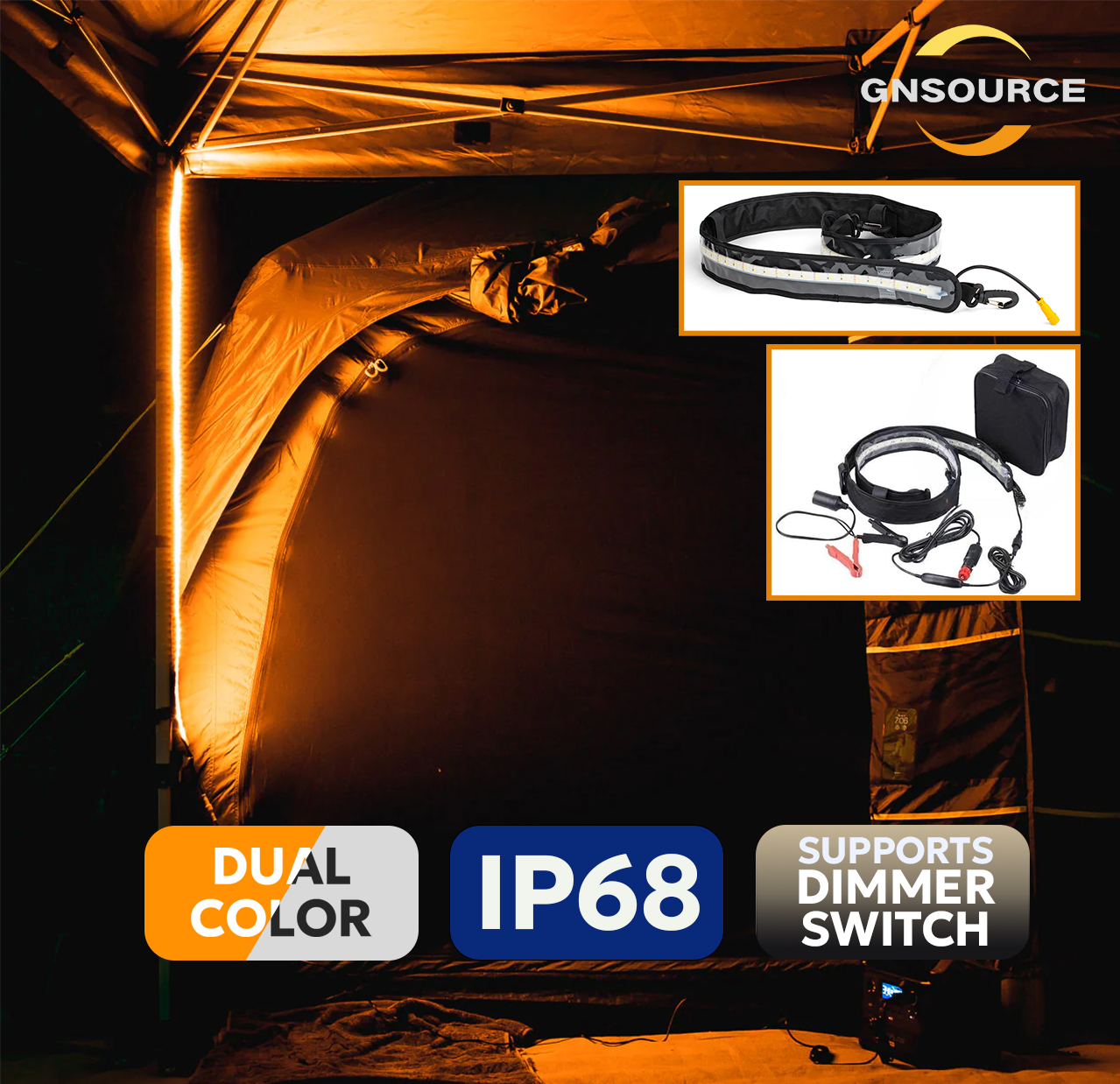 Flexible Light Strip Kit: Quick Fit