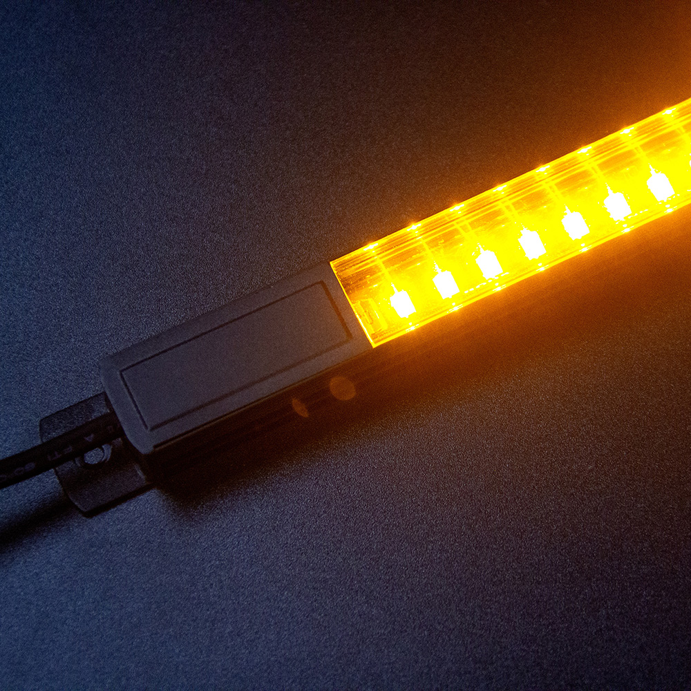 Aluminum Light Strip - Single Color - Crystal Style - 30cm 50cm 100cm available