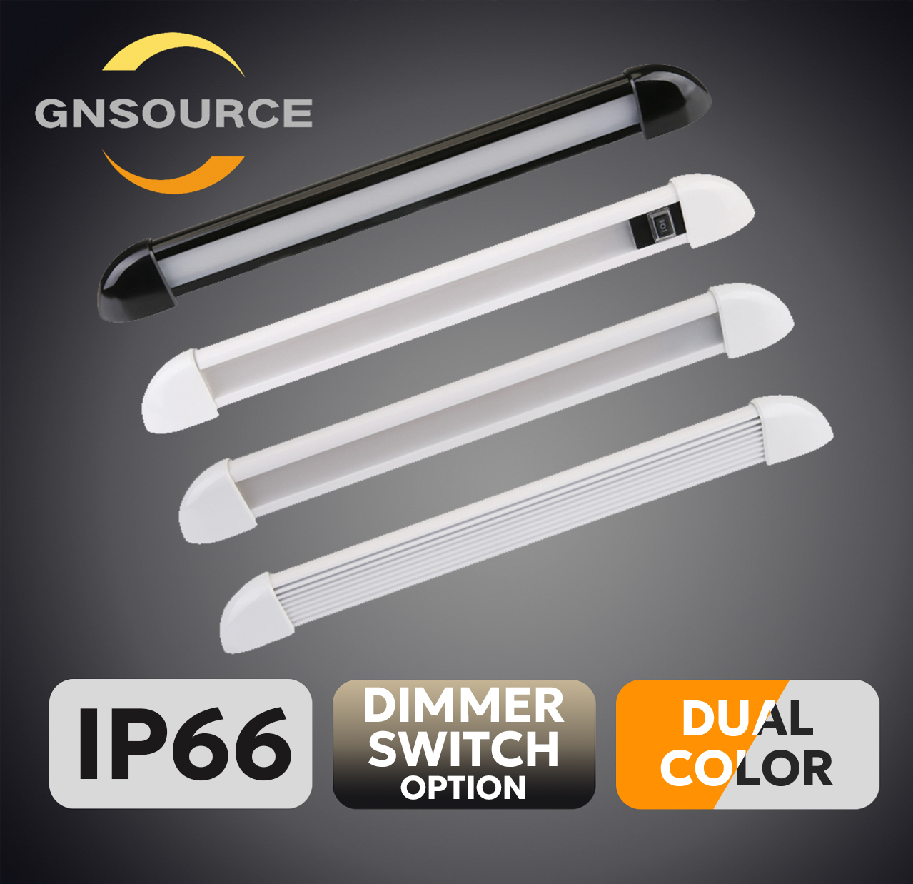 RV Exterior & Awning Lights - DIMMER SWITCH - 255/300/360/550mm Available