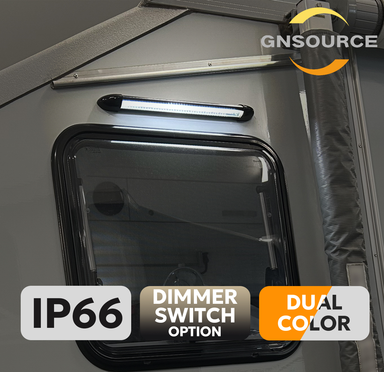 RV Exterior & Awning Lights - DIMMER SWITCH - 255/300/360/550mm Available