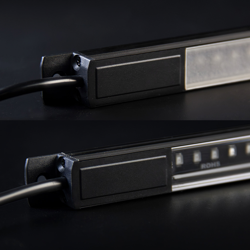 Aluminum Light Strip - Single Color - Crystal Style - 30cm 50cm 100cm available