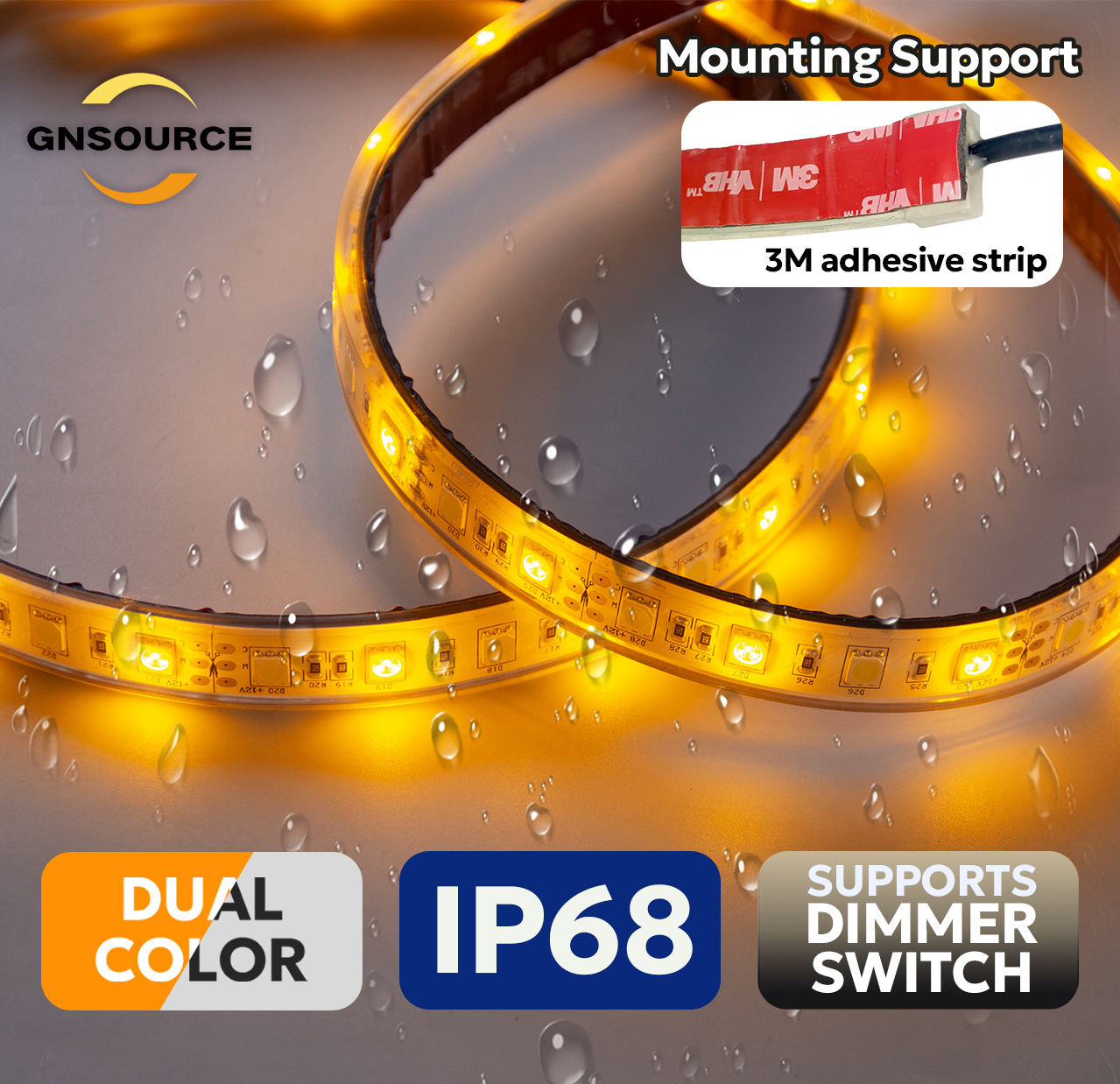 Flexible Light Strip Kit: Classic