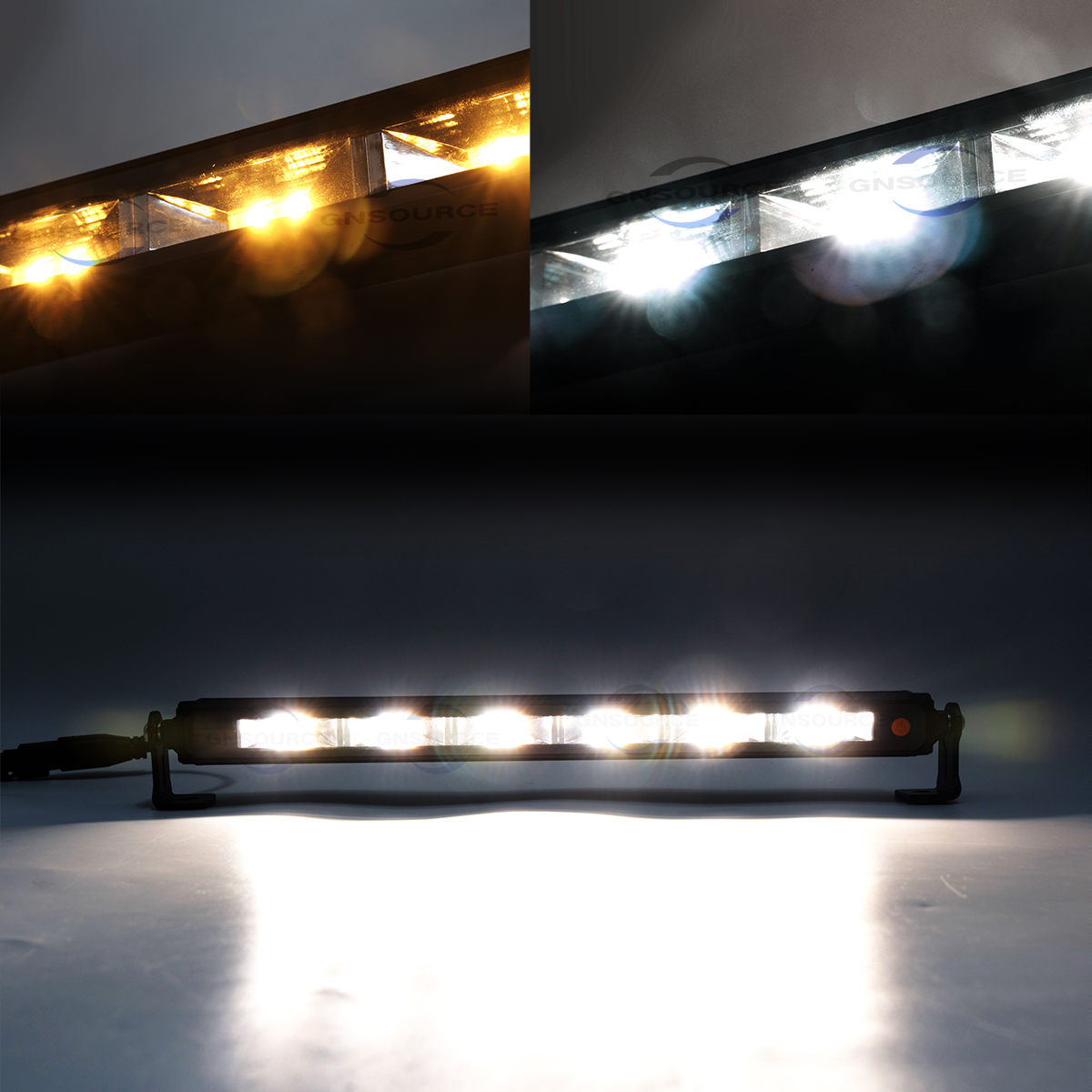 Compact Flood Lights 366mm - Super Powerful Compact Offroad Roof Rack Light 10-30V Multivolt