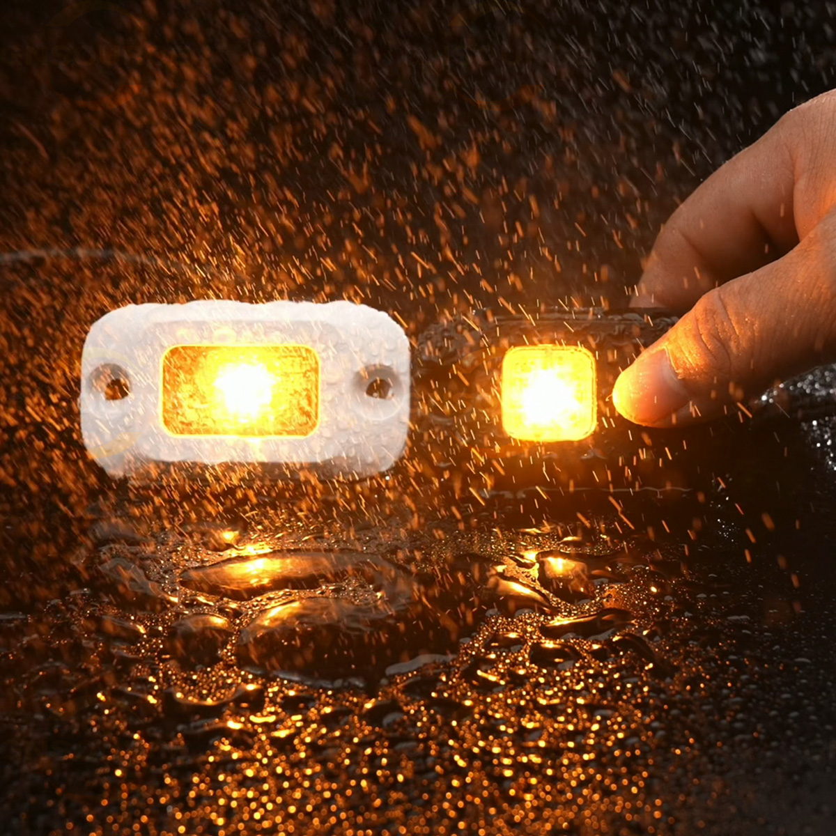 LED Rock Light, DIMMABLE for Roof Racks & Canopies 9 - 14V DC