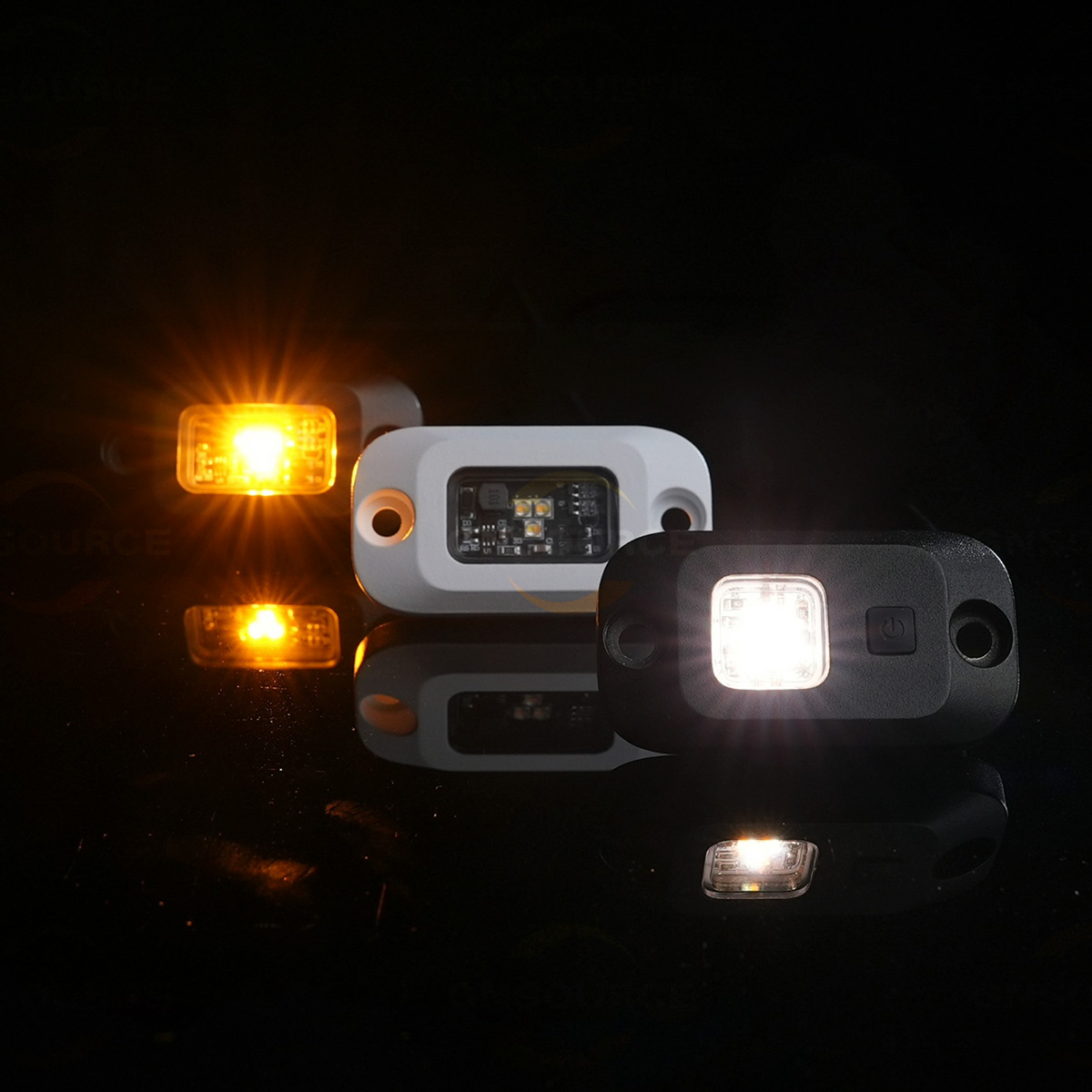 LED Rock Light, DIMMABLE for Roof Racks & Canopies 9 - 14V DC
