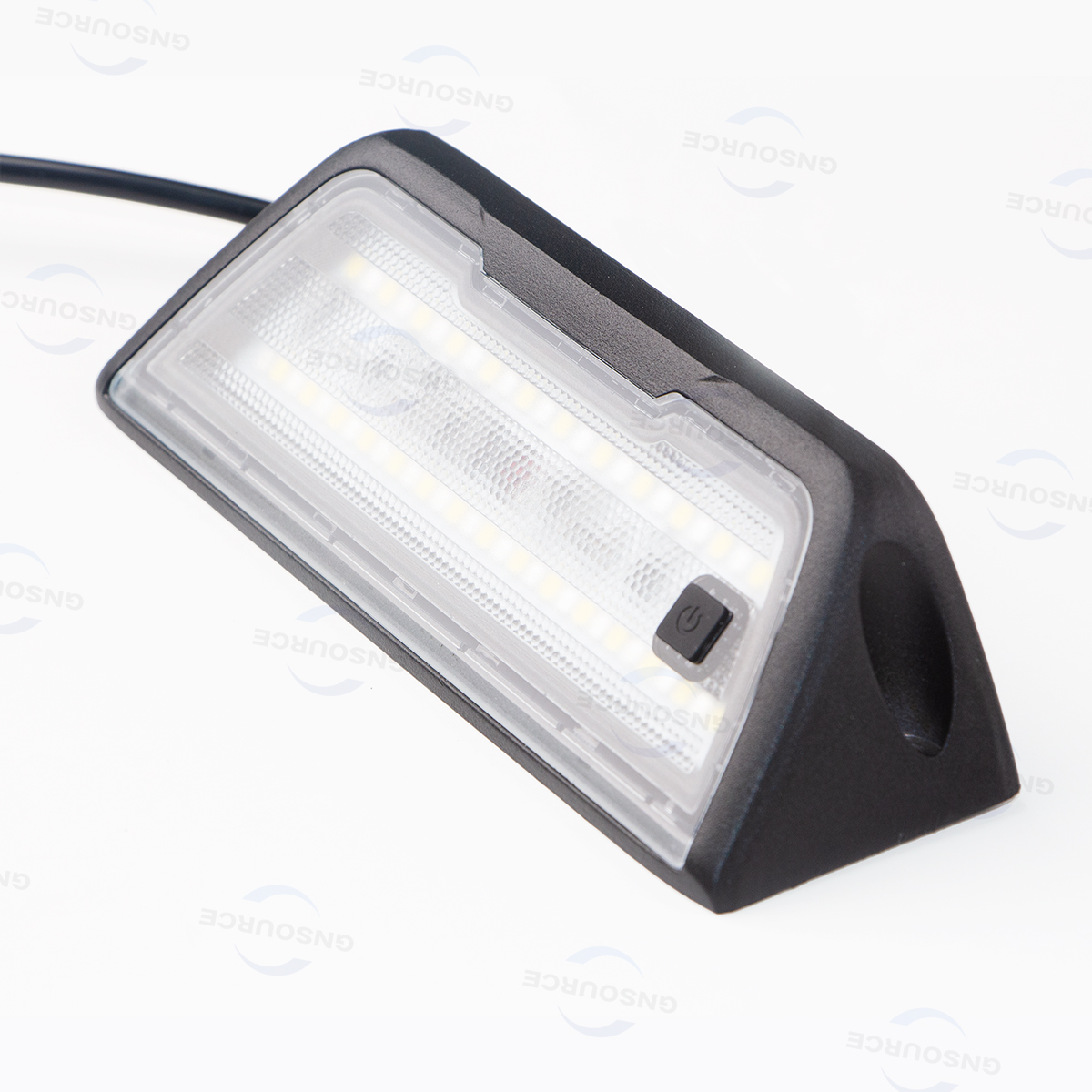 3-COLOR 45-DEGREE LED WORK LIGHTS, WHITE + AMBER + RED 12V/10-30V DC, WORLD PREMIERE