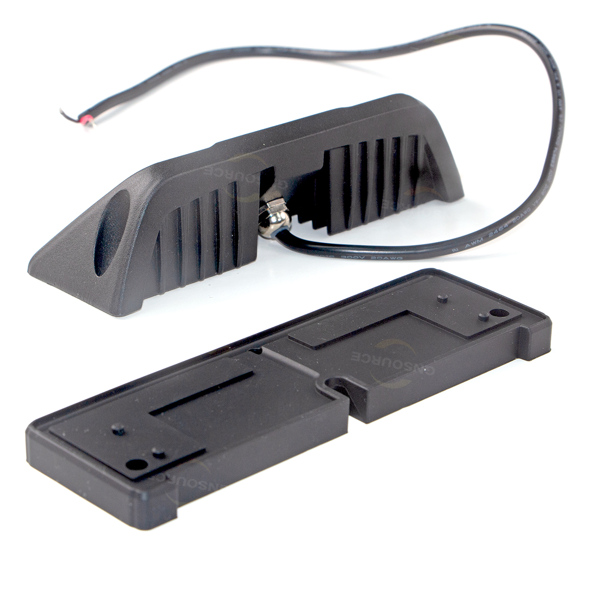 3-COLOR 45-DEGREE LED WORK LIGHTS, WHITE + AMBER + RED 12V/10-30V DC, WORLD PREMIERE