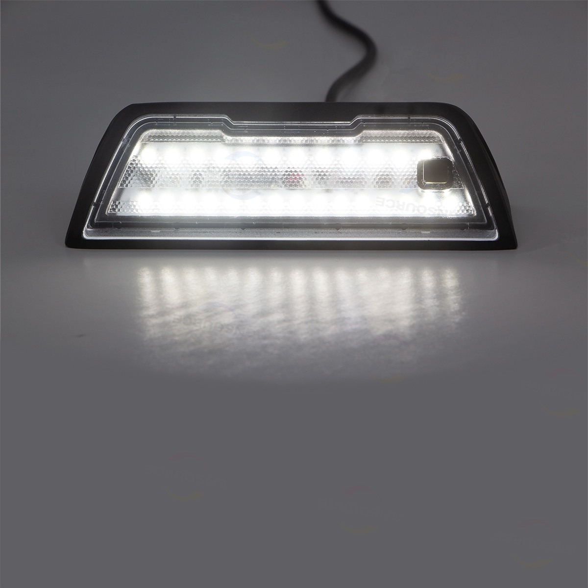 3-COLOR 45-DEGREE LED WORK LIGHTS, WHITE + AMBER + RED 12V/10-30V DC, WORLD PREMIERE