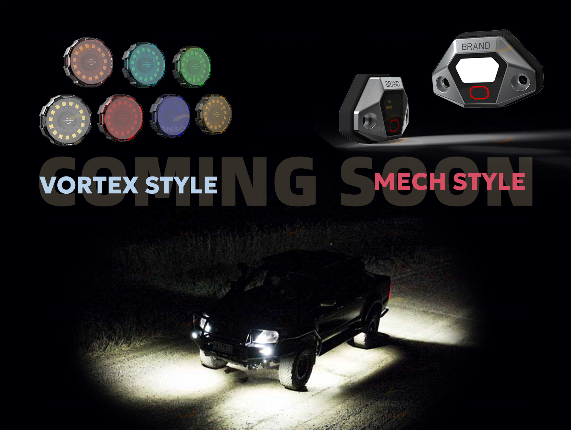 In development: NEW ROCK LIGHT FAMILY for 4WD